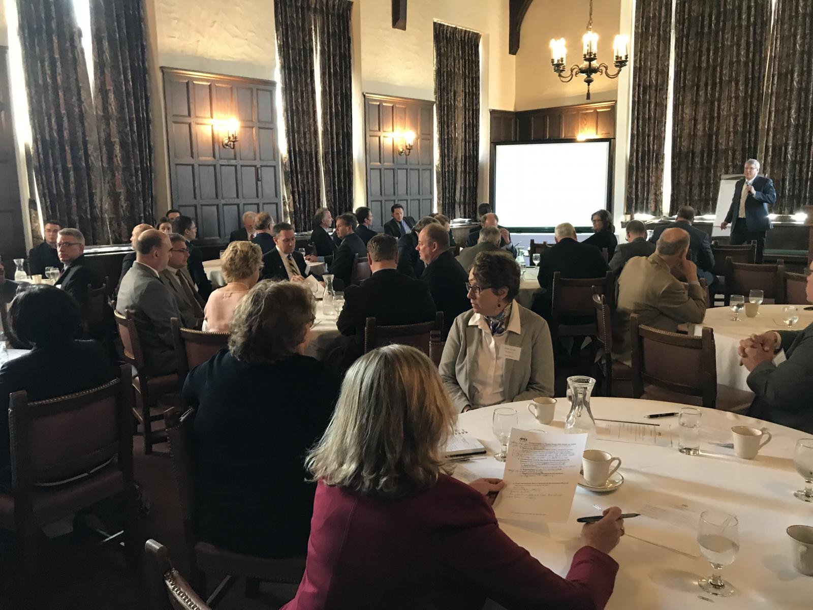 May 3, 2018 APEX Board of Directors meeting at the Kitchi Gammi Club in Duluth